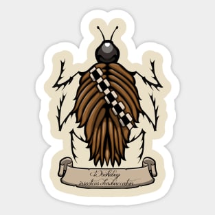 Wookie insect Sticker